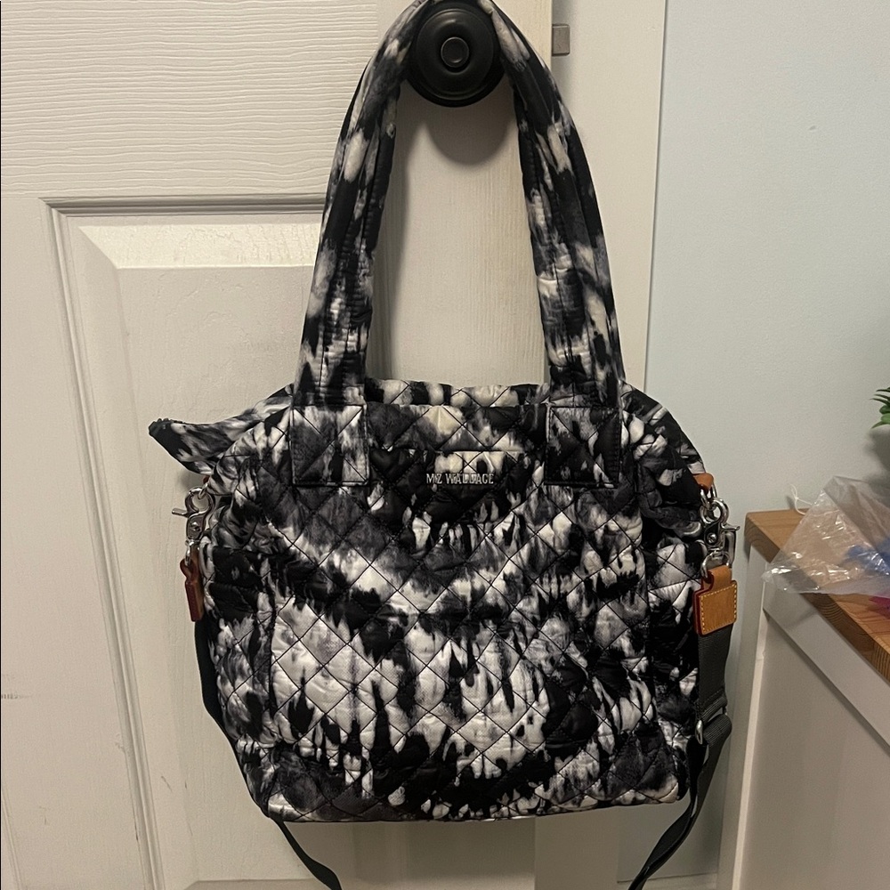 MZ Wallace Monochrome Quilted Tote